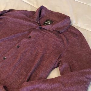 Prana soft long sleeve button down